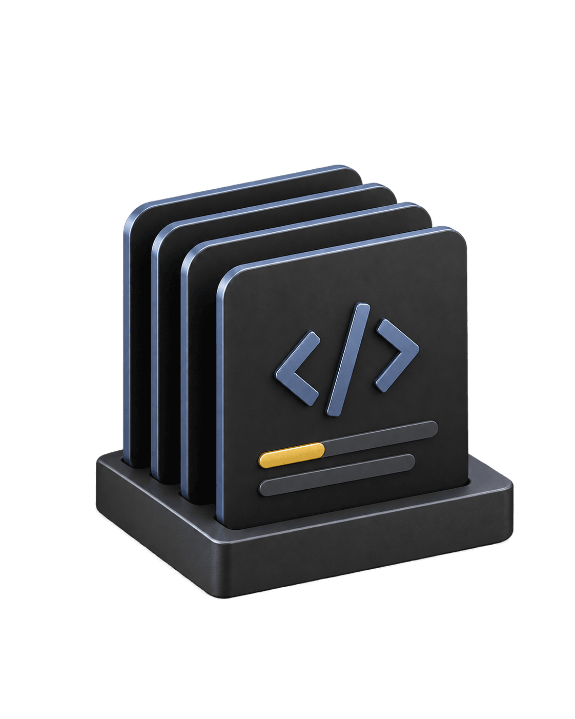 Four project stages rising from code submission to growth